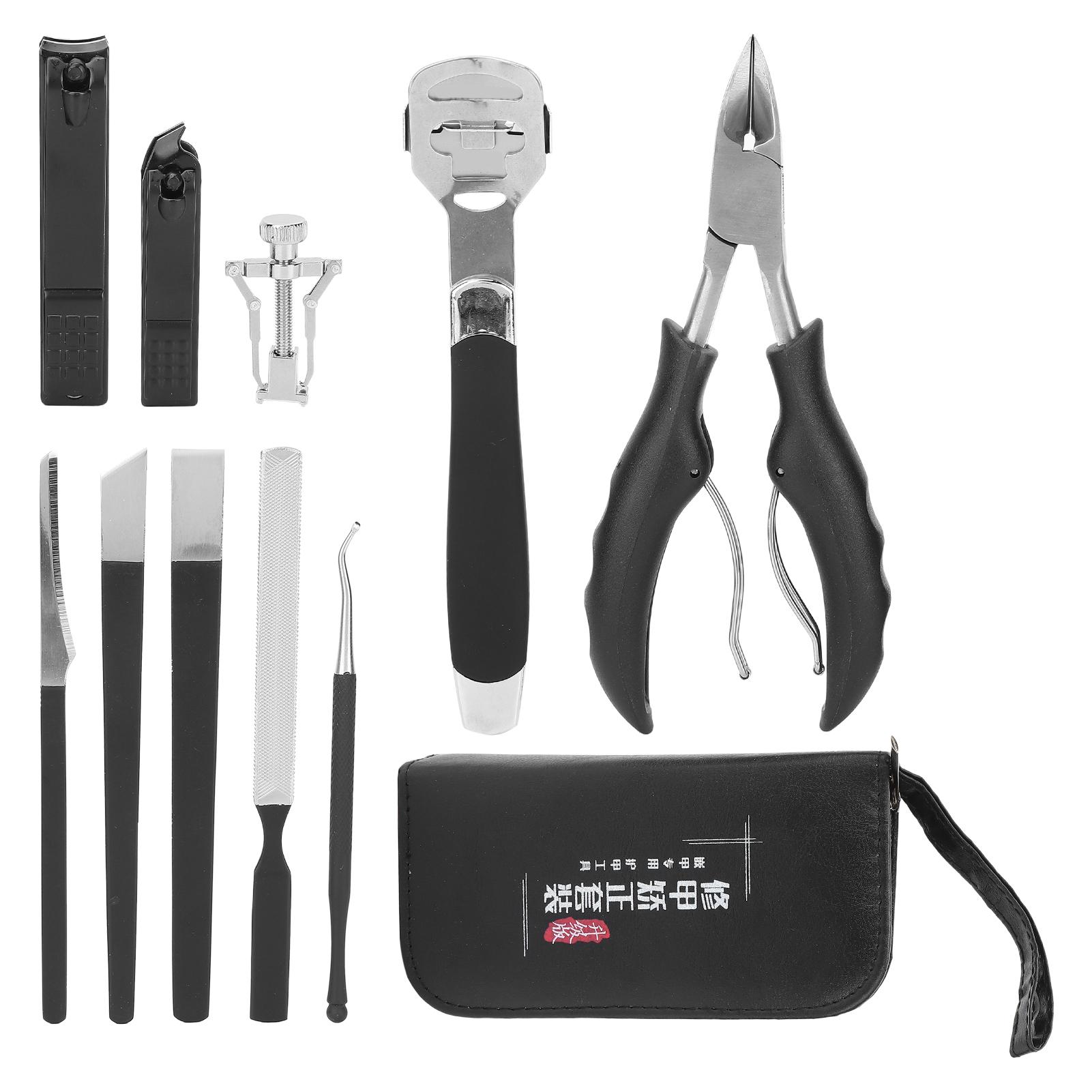 10pcs Professional Nail Clipper Set Dead Skin Removal Stainless Steel Manicure Tool Set
10pcs Professional Nail Clipper Set Dead Skin Removal Stainless Steel Manicure Tool Set