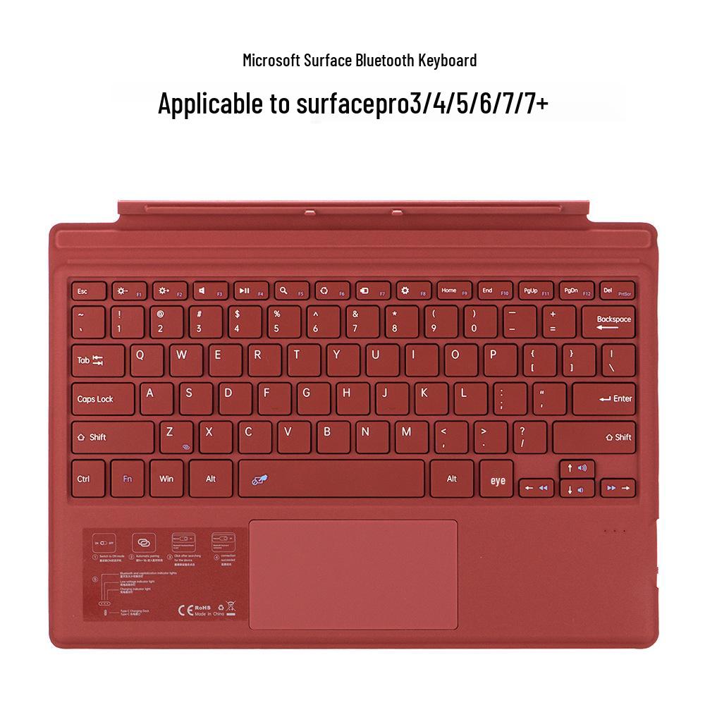 Magnetic Ultra-thin Bluetooth Keyboard Cover for Microsoft Surface Pro 8/9/10/11/Pro X Tablets
Magnetic Ultra-thin Bluetooth Keyboard Cover for Microsoft Surface Pro 8/9/10/11/Pro X Tablets