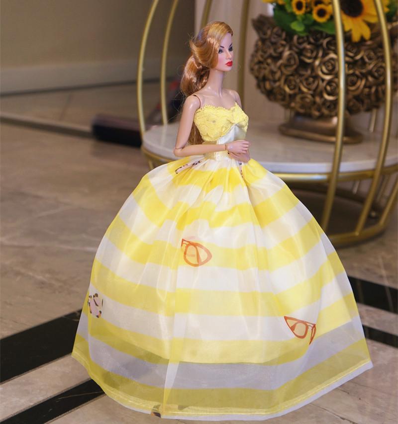 Handmade Doll Clothes Dress Gown 30Cm Doll Dress Up Wedding Dress Fashion High-Grade Evening Dress For 11.5 Inch Doll&Body 1/6 Fits 30cm dolls
Handmade Doll Clothes Dress Gown 30Cm Doll Dress Up Wedding Dress Fashion High-Grade Evening Dress For 11.5 Inch Doll&Body 1/6 Fits 30cm dolls
