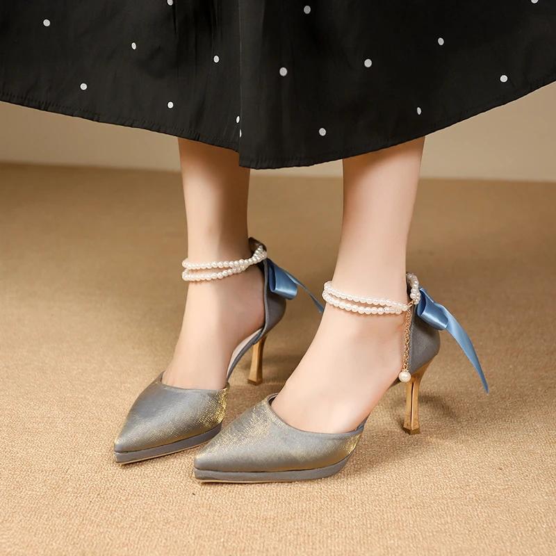 2024 New Fashion Round Toe Comfortable Solid Color Beaded Women s Shoes Slip-On Banquet Breathable Stiletto Women s Shoes 35
2024 New Fashion Round Toe Comfortable Solid Color Beaded Women s Shoes Slip-On Banquet Breathable Stiletto Women s Shoes 35