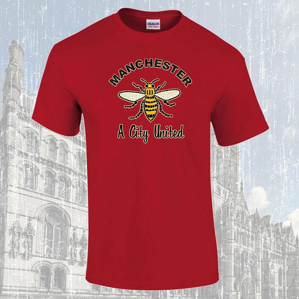 Manchester Worker Bee A City United Unisex T-Shirt Choice Of Colours 
Manchester Worker Bee A City United Unisex T-Shirt Choice Of Colours