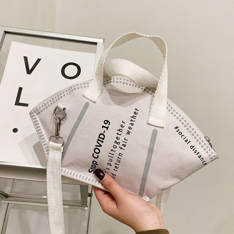 Large Capacity Handbags Casual Women Canvas Tote Bag Creative Hobos Mask Shoulder Bags Female Fashion Trendy Ladies Shopper Bags
Large Capacity Handbags Casual Women Canvas Tote Bag Creative Hobos Mask Shoulder Bags Female Fashion Trendy Ladies Shopper Bags