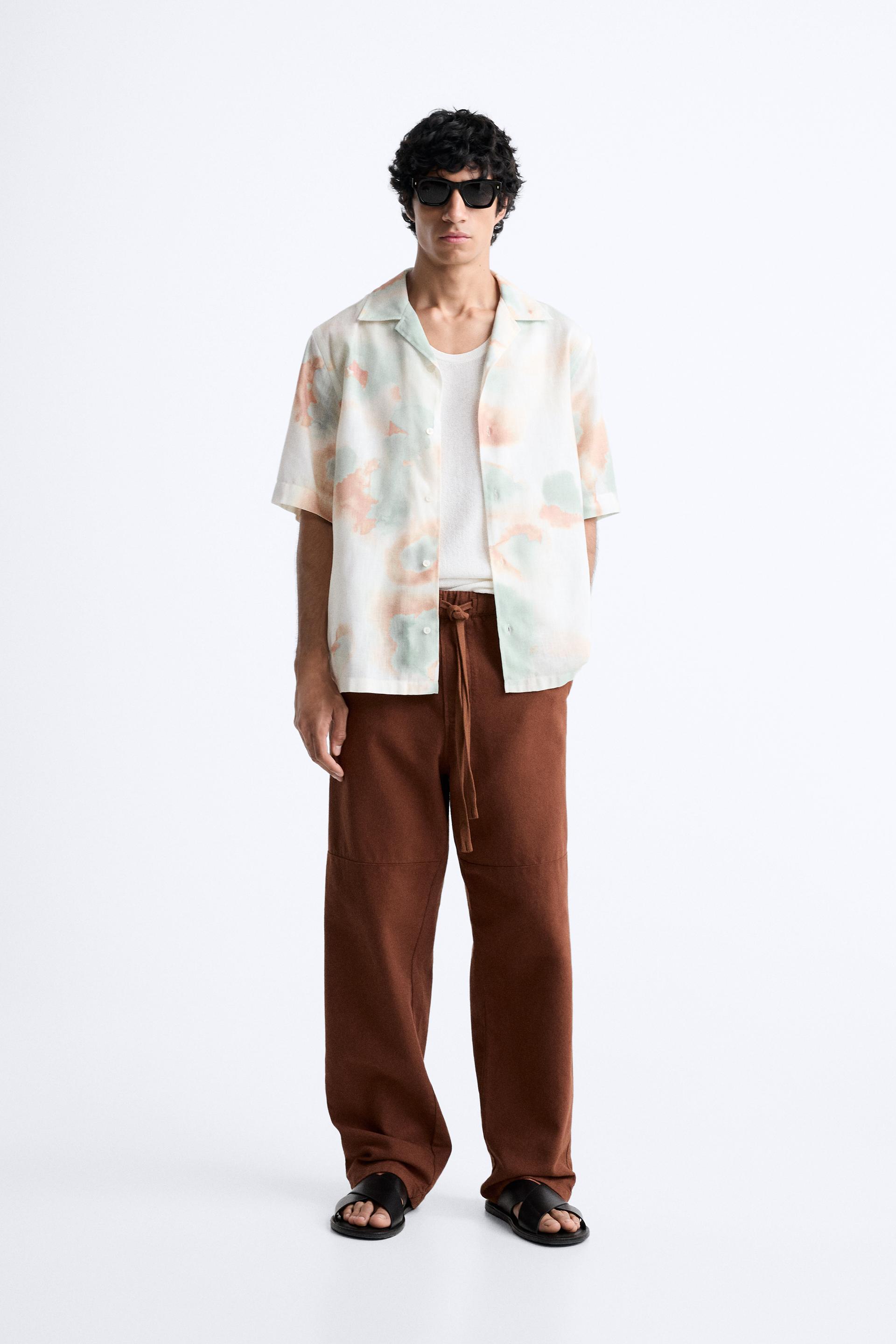 РУБАШКА С АКВАРЕЛЬНЫМ ПРИНТОМ
РУБАШКА С АКВАРЕЛЬНЫМ ПРИНТОМ