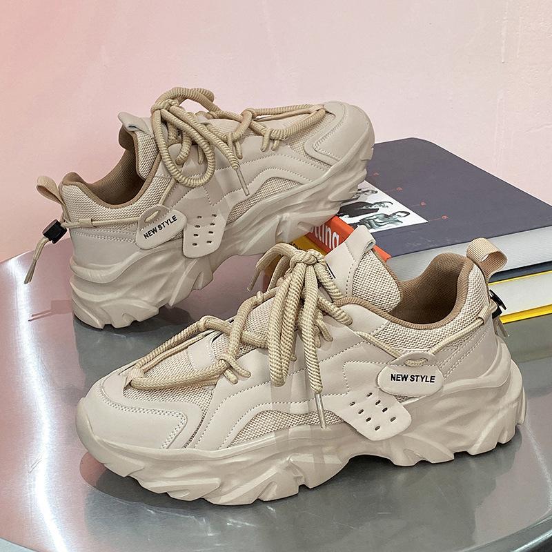 Dad shoes men s new summer casual versatile student mesh shoes Korean version trendy breathable running sneakers 44 абрикосовий
Dad shoes men s new summer casual versatile student mesh shoes Korean version trendy breathable running sneakers 44 абрикосовий