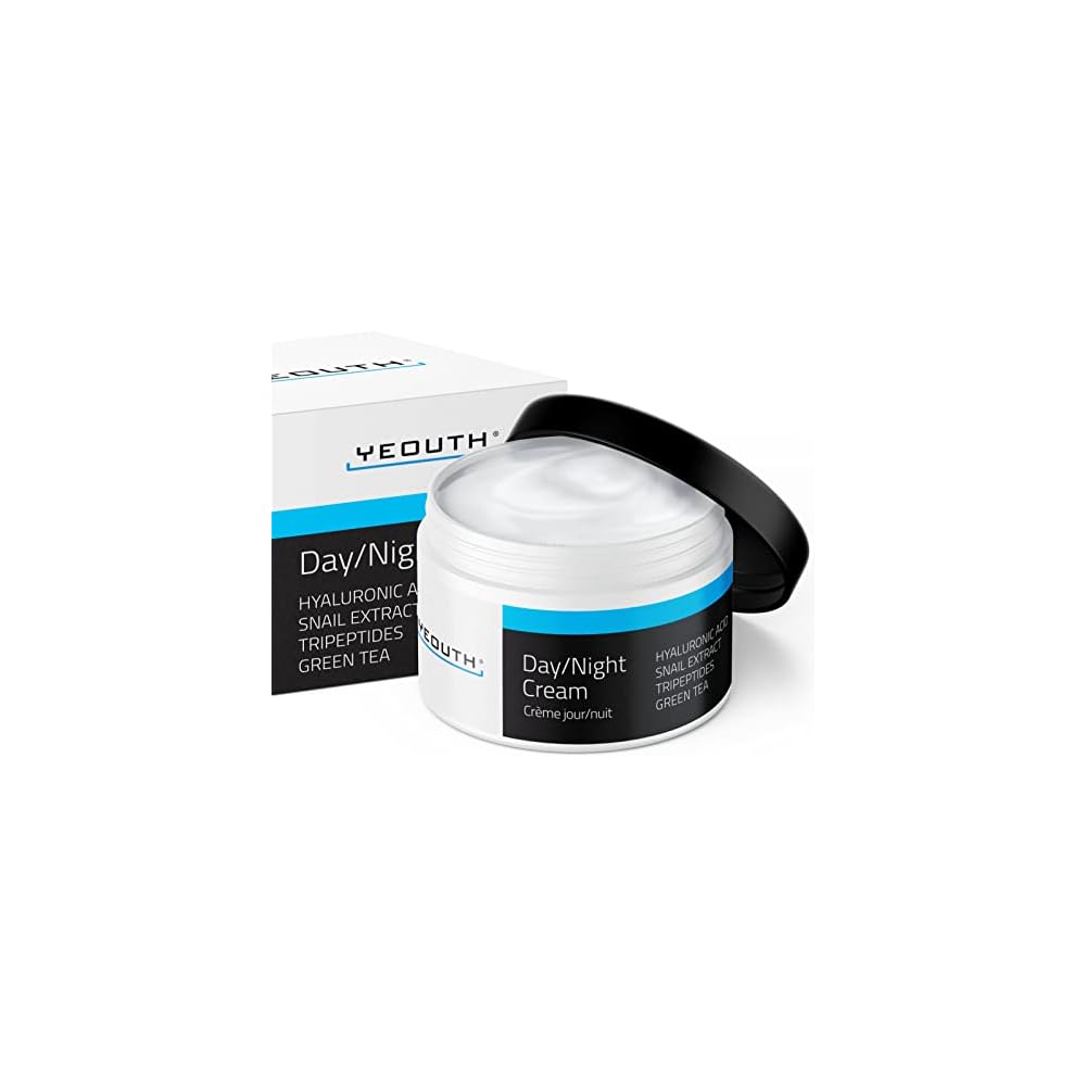 Yeouth Day Cream Night Cream Hyaluronic Acid Snail Extract 118ml Moisturizing Facial Cream for Women and Men
Yeouth Day Cream Night Cream Hyaluronic Acid Snail Extract 118ml Moisturizing Facial Cream for Women and Men