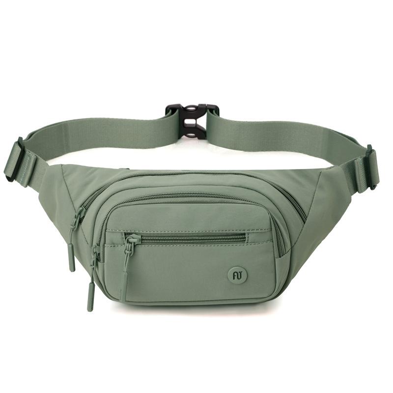 Поясная сумка Женская сумка Сумка через плечо Легкая Водонепроницаемая Нагрудная сумка светло-зеленый