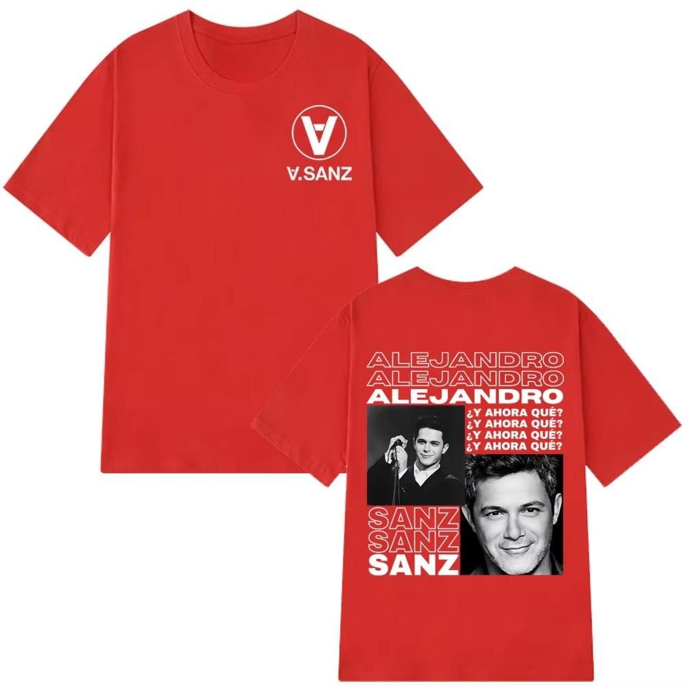 New Singer Alejandro Sanz Album Tour 2026 Print Tshirts Unisex Women Hiphop Tee Vintage Fashion Clothing Casual Tshirts Summer 4XL
New Singer Alejandro Sanz Album Tour 2026 Print Tshirts Unisex Women Hiphop Tee Vintage Fashion Clothing Casual Tshirts Summer 4XL