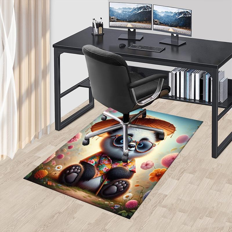 1pc Anime Panda Chair Mat: Floral Hawaiian Shirt Design - Office Chair Pad with Anti-Slip Carpet for Home Decor, Suitable for All Seasons and Perfect 60cm by 90cm
1pc Anime Panda Chair Mat: Floral Hawaiian Shirt Design - Office Chair Pad with Anti-Slip Carpet for Home Decor, Suitable for All Seasons and Perfect 60cm by 90cm