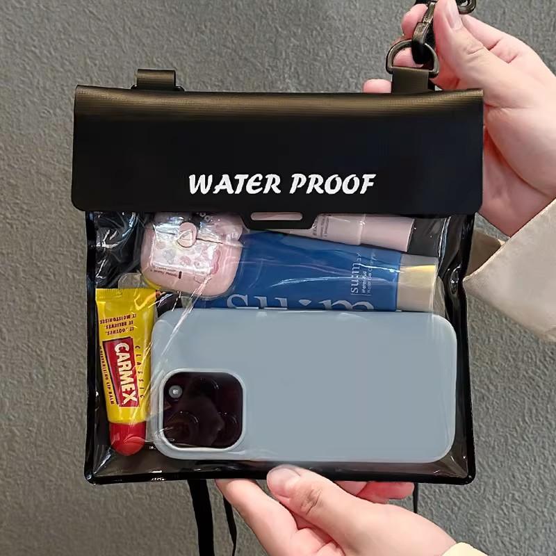 Large Capacity Waterproof Phone Pouch - Touch Screen Compatible Swimming Bag for Beach, Pool, Outdoor Activities, PVC Waterproof Case
Large Capacity Waterproof Phone Pouch - Touch Screen Compatible Swimming Bag for Beach, Pool, Outdoor Activities, PVC Waterproof Case