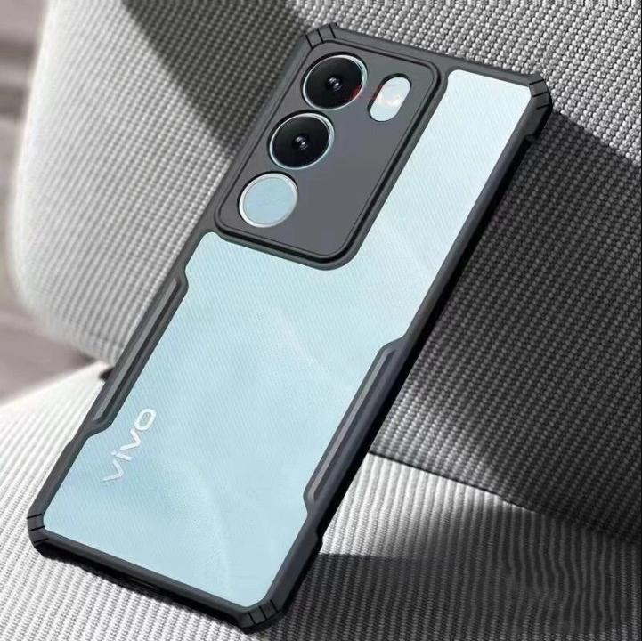 Для Vivo V29e V 29e 5G V2317 чехол мягкий силиконовый край твердая задняя крышка противоударный чехол для телефона против падения
Для Vivo V29e V 29e 5G V2317 чехол мягкий силиконовый край твердая задняя крышка противоударный чехол для телефона против падения