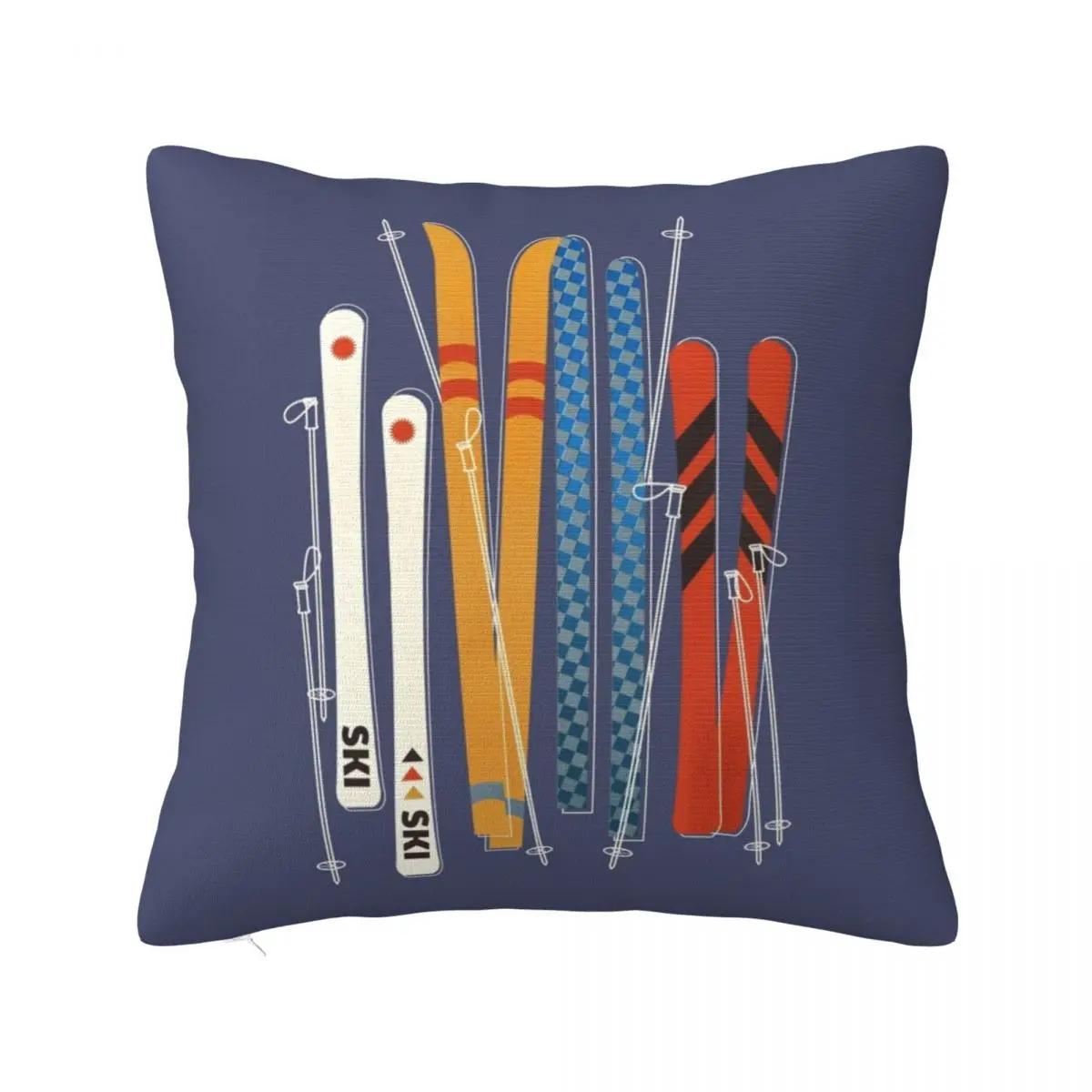 Retro Colorful Skis Square Pillowcase Cushion Cover Decorative Pillow Case Polyester Throw Pillow cover Home Sofa Living Room 16x16Inch
Retro Colorful Skis Square Pillowcase Cushion Cover Decorative Pillow Case Polyester Throw Pillow cover Home Sofa Living Room 16x16Inch