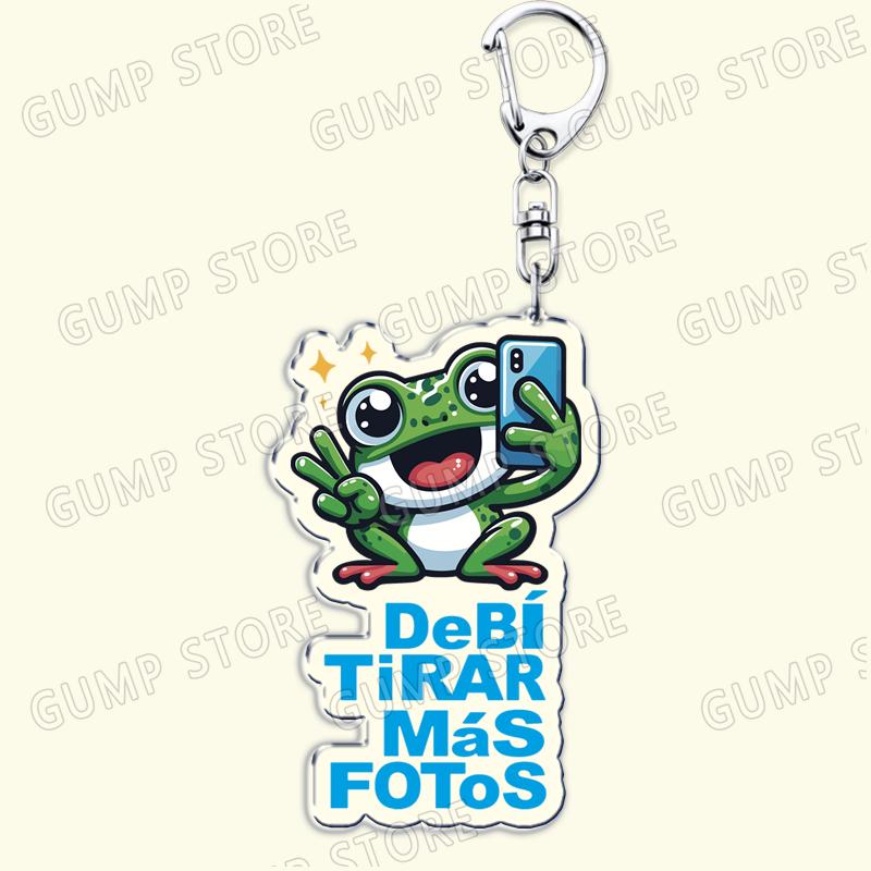 Singer Puerto Rico Dtmf Reggaeton Music Keychains for Accessories Bag Debi Tirar Mas Fotos Frog Keyrings Jewelry Fans Gifts
Singer Puerto Rico Dtmf Reggaeton Music Keychains for Accessories Bag Debi Tirar Mas Fotos Frog Keyrings Jewelry Fans Gifts