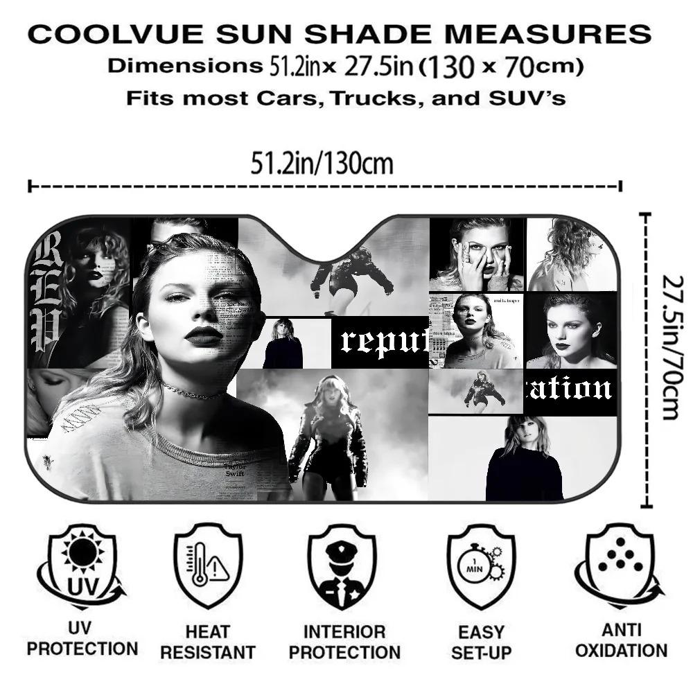 Taylor Swift Car Sun Shade - Windshield UV Protection 130x70cm
Taylor Swift Car Sun Shade - Windshield UV Protection 130x70cm