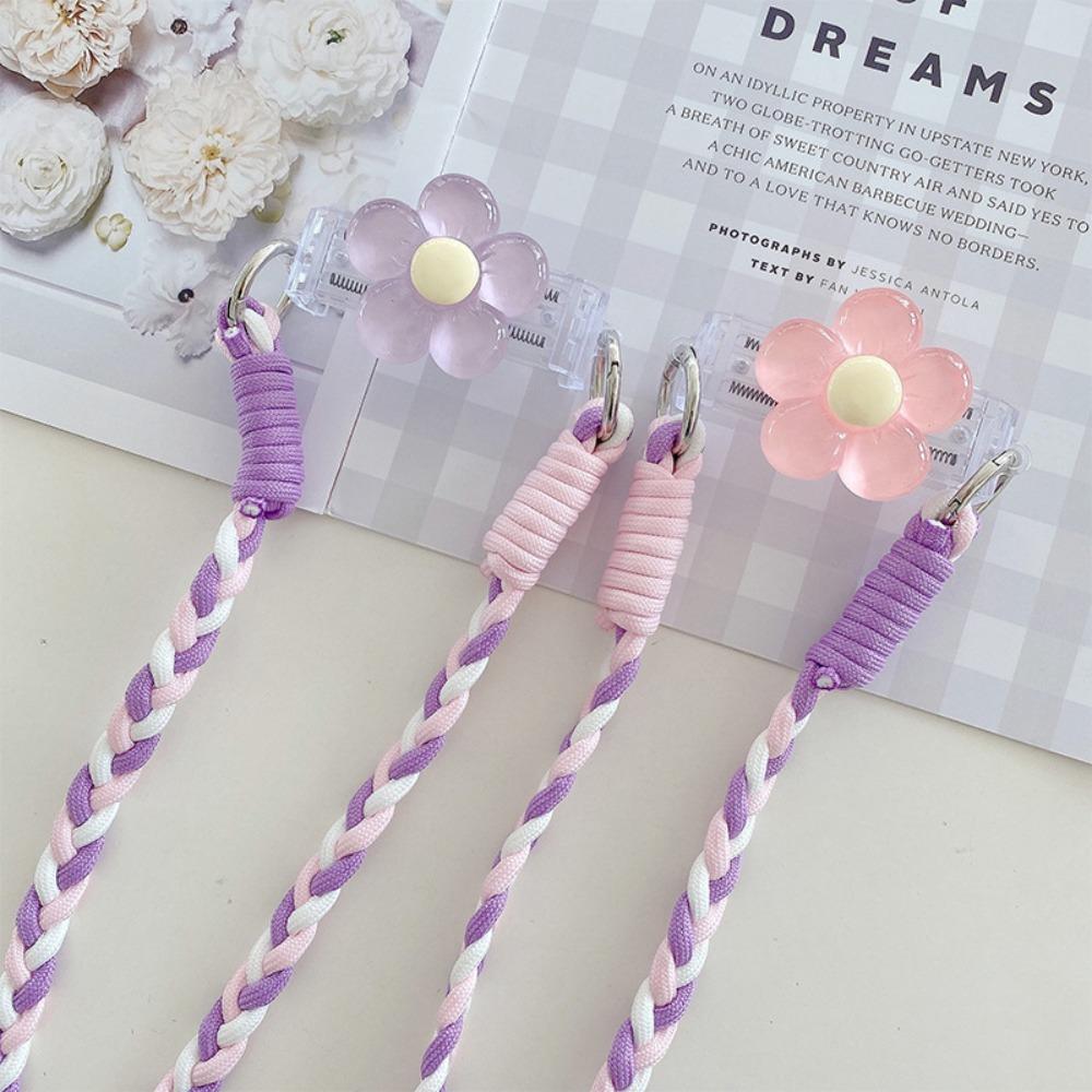 Nylon Rope Strap Mobile Phone Lanyard 3D Flower Design Hanging Rope New Phone Back Clip
Nylon Rope Strap Mobile Phone Lanyard 3D Flower Design Hanging Rope New Phone Back Clip