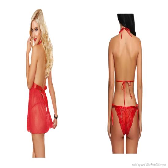 Женское кружевное боди Ladysta - цельное нижнее белье с v-образным вырезом, ночная рубашка и женская ночная рубашка для куколок, свободный размер (С, М, Л)