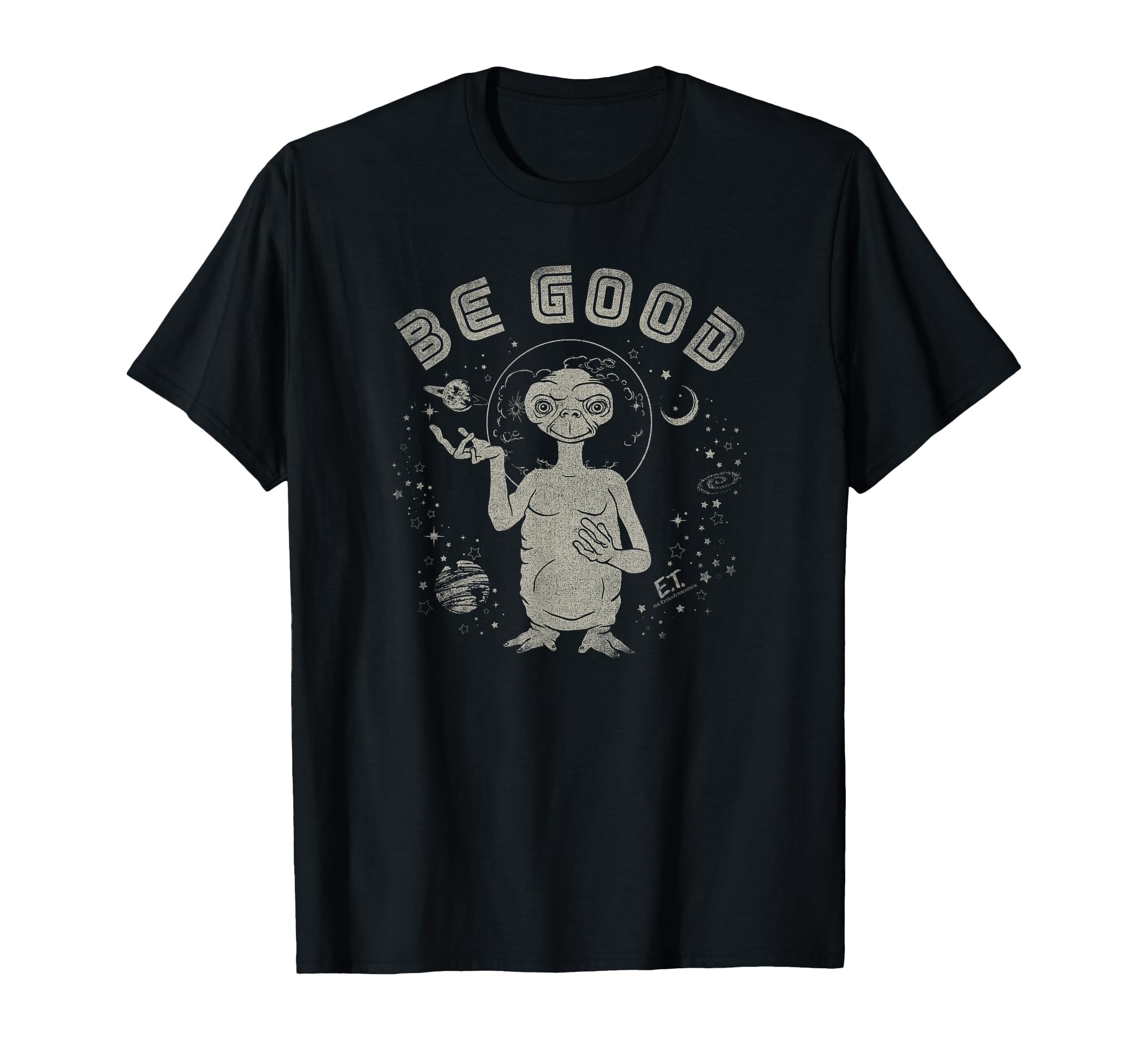 E.T. Be Good Vintage Alien Quote T-Shirt
E.T. Be Good Vintage Alien Quote T-Shirt