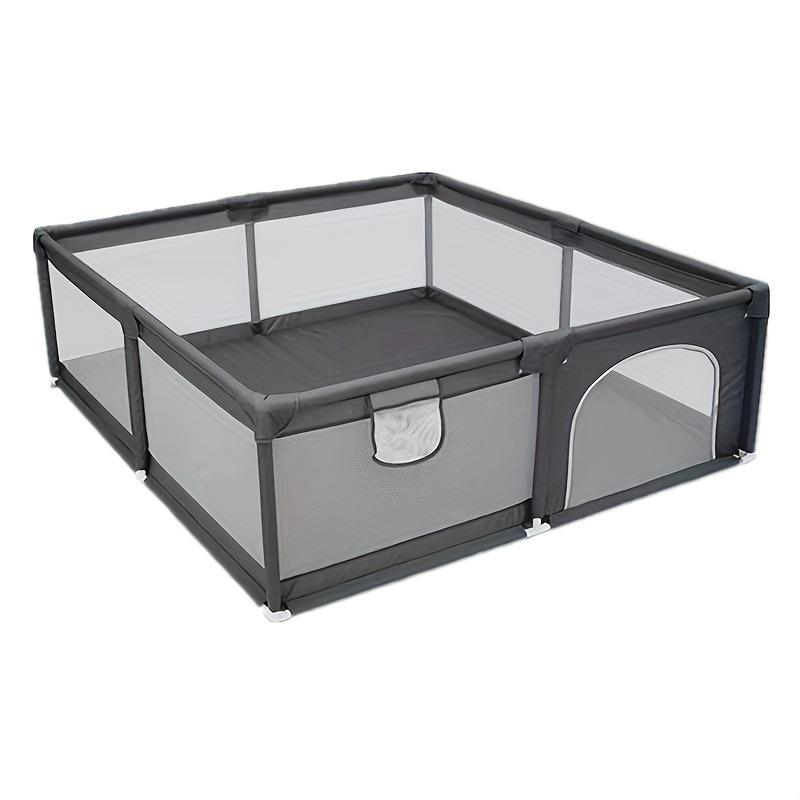 Indoor Baby and Toddler Playpen Protective Fence Dark Gray 1.2m x 1.2m
Indoor Baby and Toddler Playpen Protective Fence Dark Gray 1.2m x 1.2m