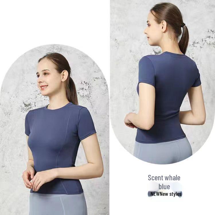 Women s Quick Dry Slim Fit Sports T-Shirt - Short Sleeve Yoga & Running Top Medium темно-синього кольору
Women s Quick Dry Slim Fit Sports T-Shirt - Short Sleeve Yoga & Running Top Medium темно-синього кольору