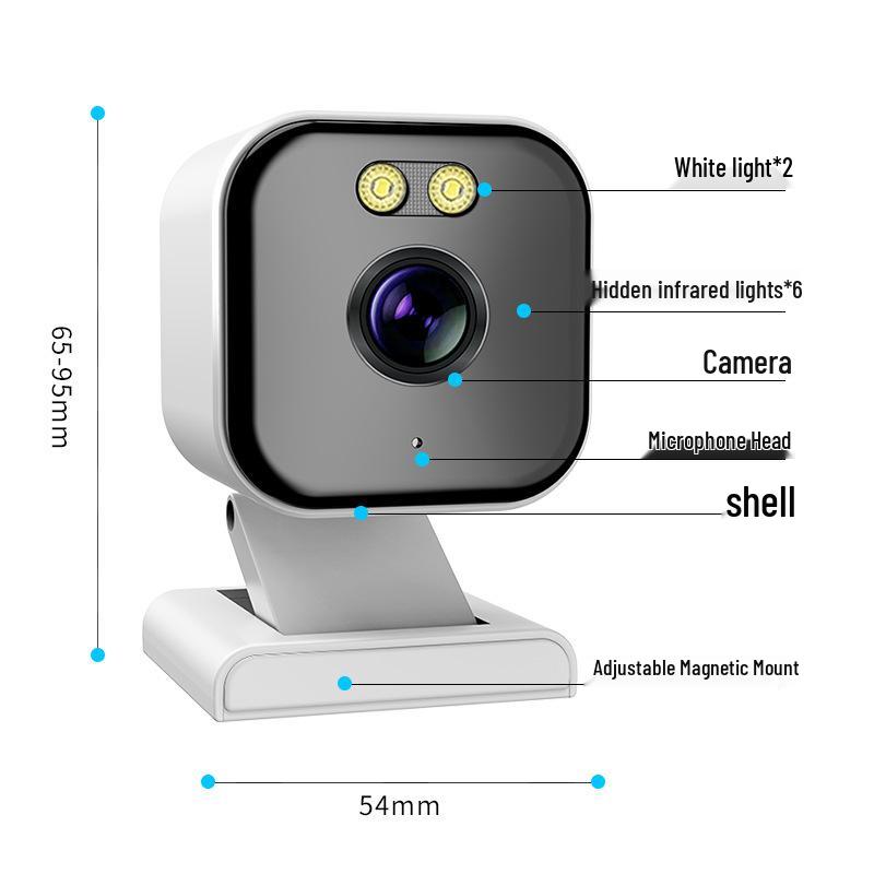 Графіті HD Водонепроникна WiFi Камера з Tuya Smart Алармом та Магнітним Бездротовим Спостереженням 4MP EU Plug
Графіті HD Водонепроникна WiFi Камера з Tuya Smart Алармом та Магнітним Бездротовим Спостереженням 4MP EU Plug