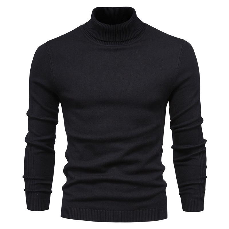 Men s High Collar Casual Knitted Pullover Sweater for Autumn and Winter XL
Men s High Collar Casual Knitted Pullover Sweater for Autumn and Winter XL