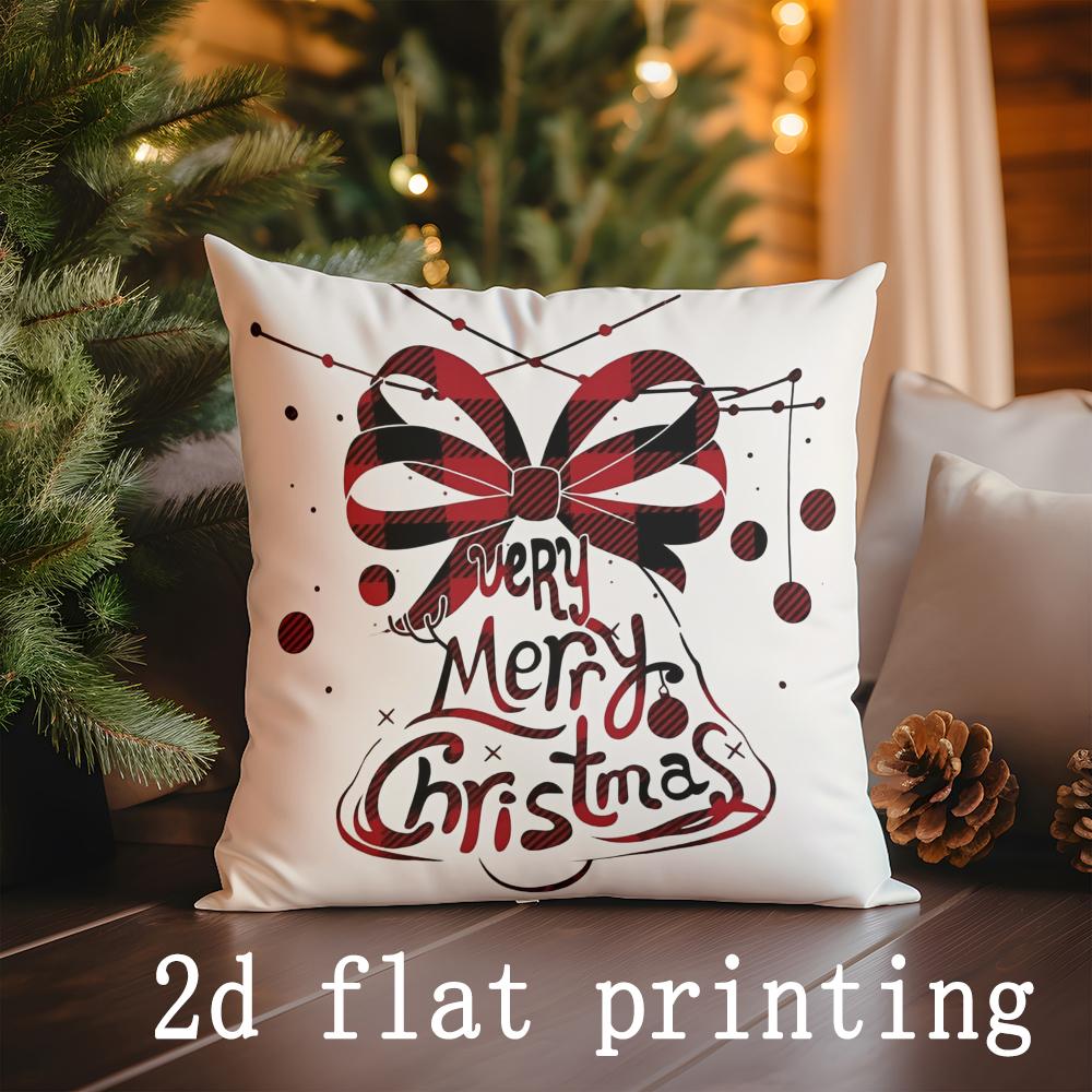 Home Decor Christmas-themed Pillow Covers Set Suitable For Sofa Bedroom Car Pillow Cover Cushion Rectangular Back Cushion 16x16Inch
Home Decor Christmas-themed Pillow Covers Set Suitable For Sofa Bedroom Car Pillow Cover Cushion Rectangular Back Cushion 16x16Inch