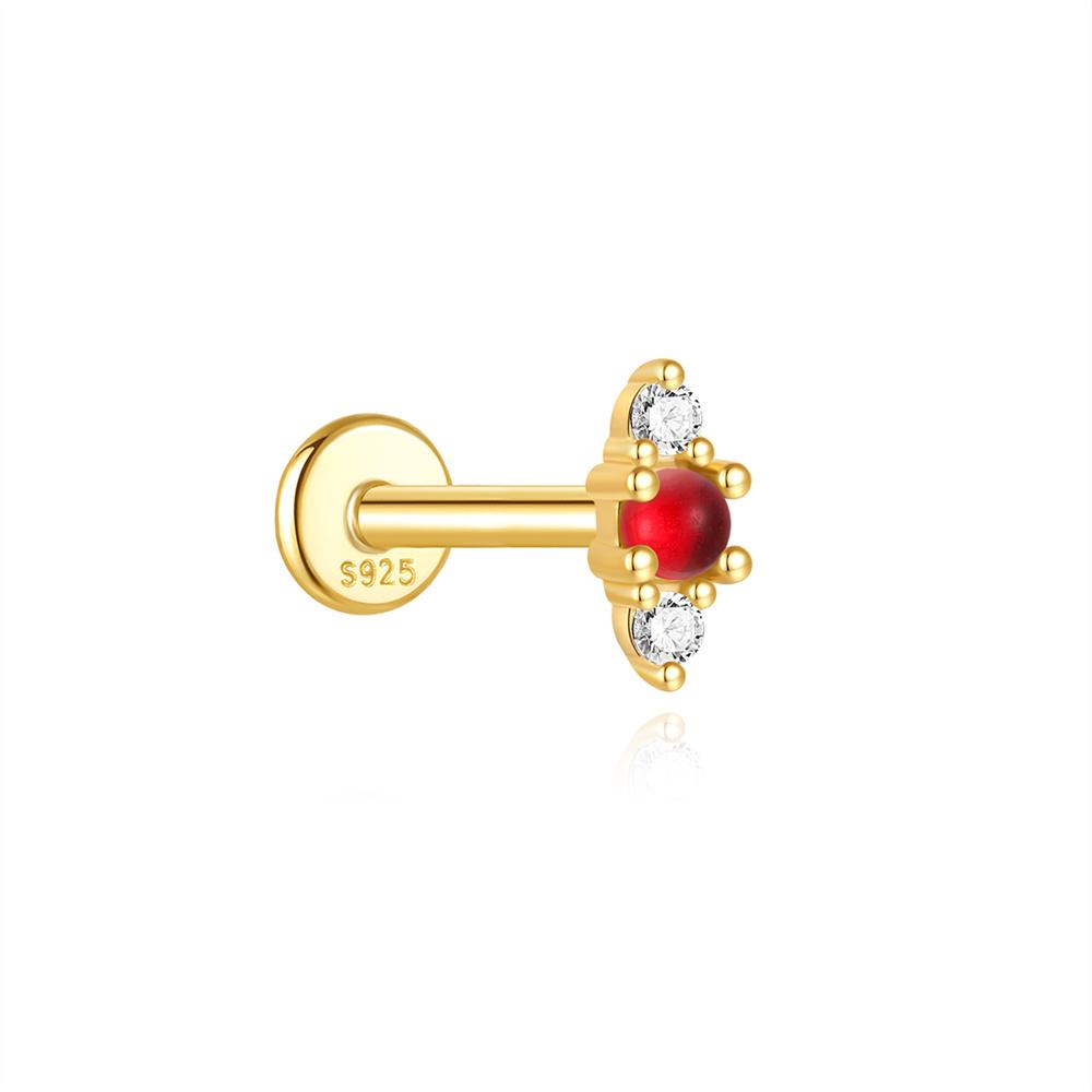 ROXI 925 Sterling Silver horse eye garnet red gemstone piercing Stud Earrings for Women Girl Summer Travel Jewelry Pendientes
ROXI 925 Sterling Silver horse eye garnet red gemstone piercing Stud Earrings for Women Girl Summer Travel Jewelry Pendientes