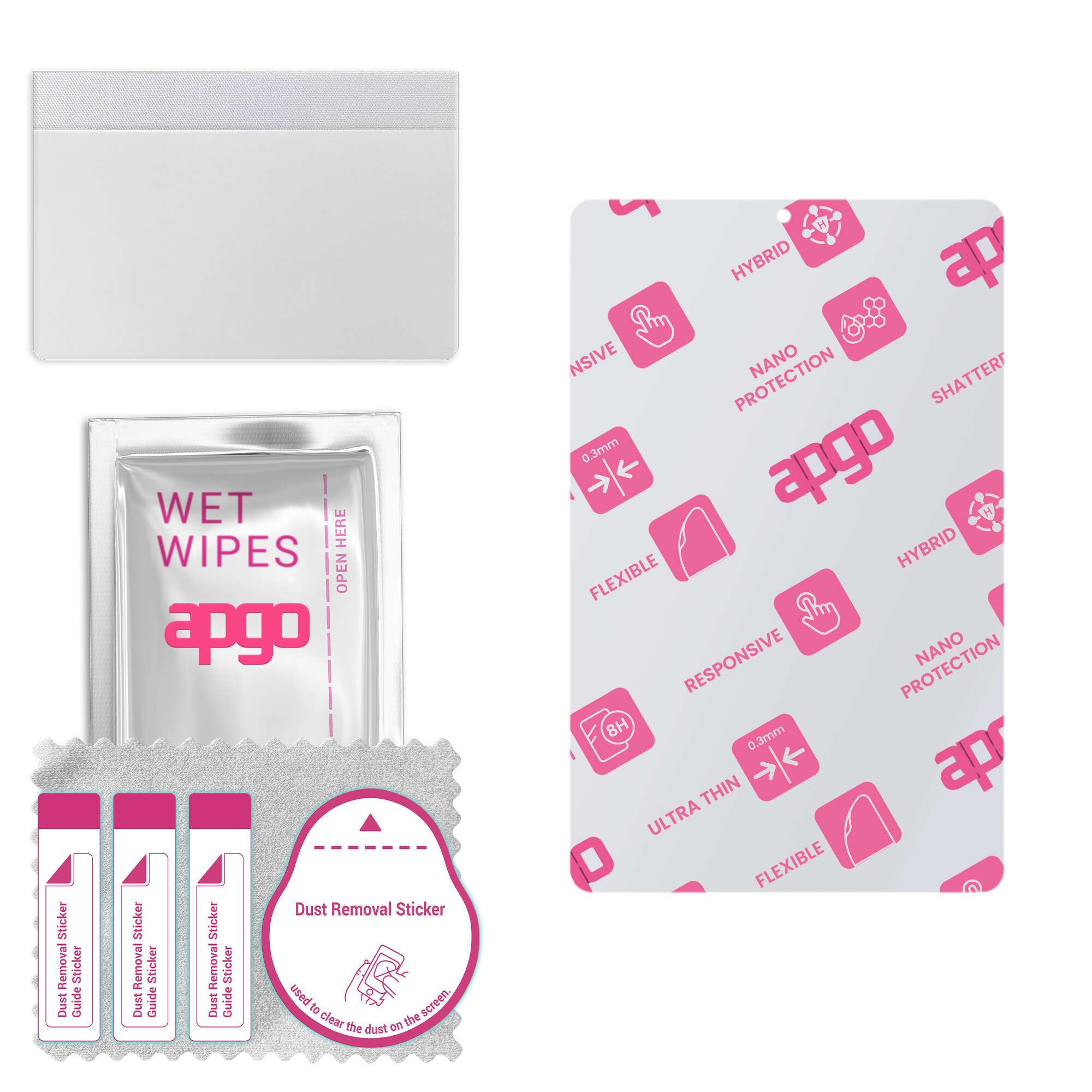 apgo Ultra-Clear Hybrid protective glass compatible with TCL Tab 8, flexible nano glass, great replacement for tempered glass, scratch-resistant, full
apgo Ultra-Clear Hybrid protective glass compatible with TCL Tab 8, flexible nano glass, great replacement for tempered glass, scratch-resistant, full