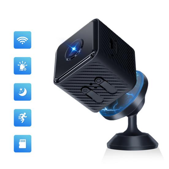 Камера наблюдения 1080P HD-совместимая WIFI с циркуляционным воспроизведением Инфракрасная запись ночного видения
Камера наблюдения 1080P HD-совместимая WIFI с циркуляционным воспроизведением Инфракрасная запись ночного видения
