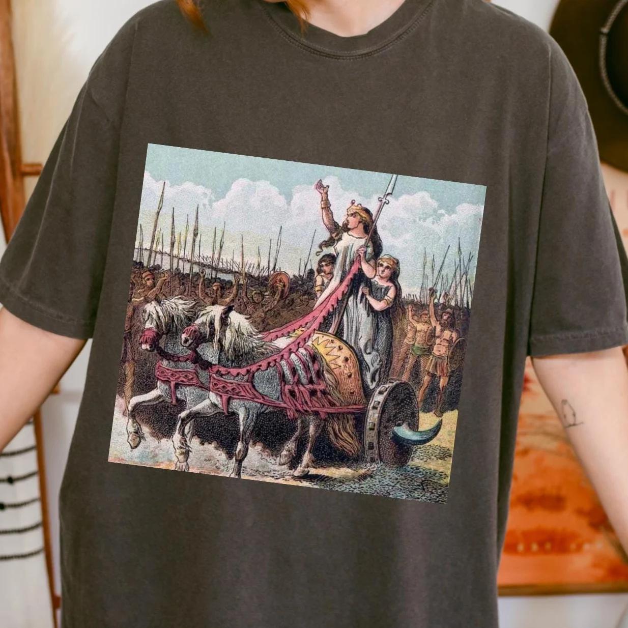 Queen Budica Shirt Budica Classic Art Tshirt Strong FeUnisex Leader Tshirt Feminist Tshirt Born Leader Top Womens Rights S
Queen Budica Shirt Budica Classic Art Tshirt Strong FeUnisex Leader Tshirt Feminist Tshirt Born Leader Top Womens Rights S