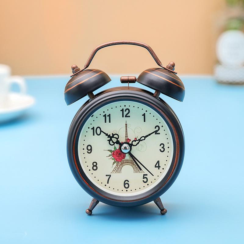 Полностью металлический двойной будильник для ленивых людей, громкий будильник, студенческие прикроватные часы с будильником
Полностью металлический двойной будильник для ленивых людей, громкий будильник, студенческие прикроватные часы с будильником