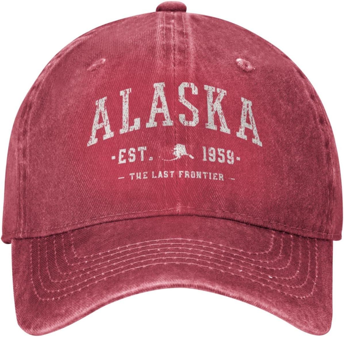 Alaska Est 1959 Baseball Cap Unisex Sun Washed Dad Cowboy Trucker Hat Adjustable Cap& 8Y
Alaska Est 1959 Baseball Cap Unisex Sun Washed Dad Cowboy Trucker Hat Adjustable Cap& 8Y