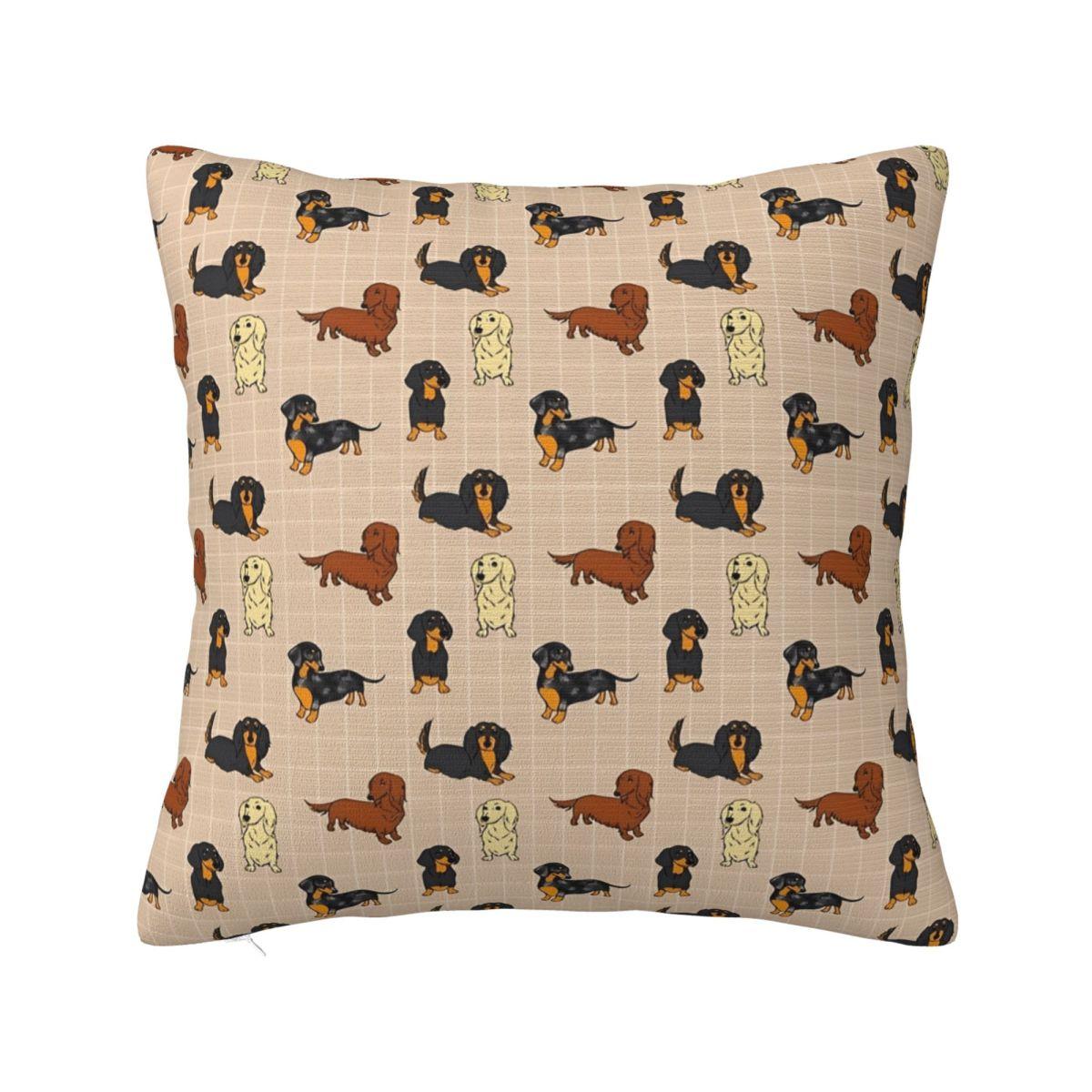 My Lovely Dachshund Dog Pillow Cover Cushion Cover Soft Pattern Pillow Case Funny Pillowcases For Chair Sofa Home Decoration 12x12Inch
My Lovely Dachshund Dog Pillow Cover Cushion Cover Soft Pattern Pillow Case Funny Pillowcases For Chair Sofa Home Decoration 12x12Inch