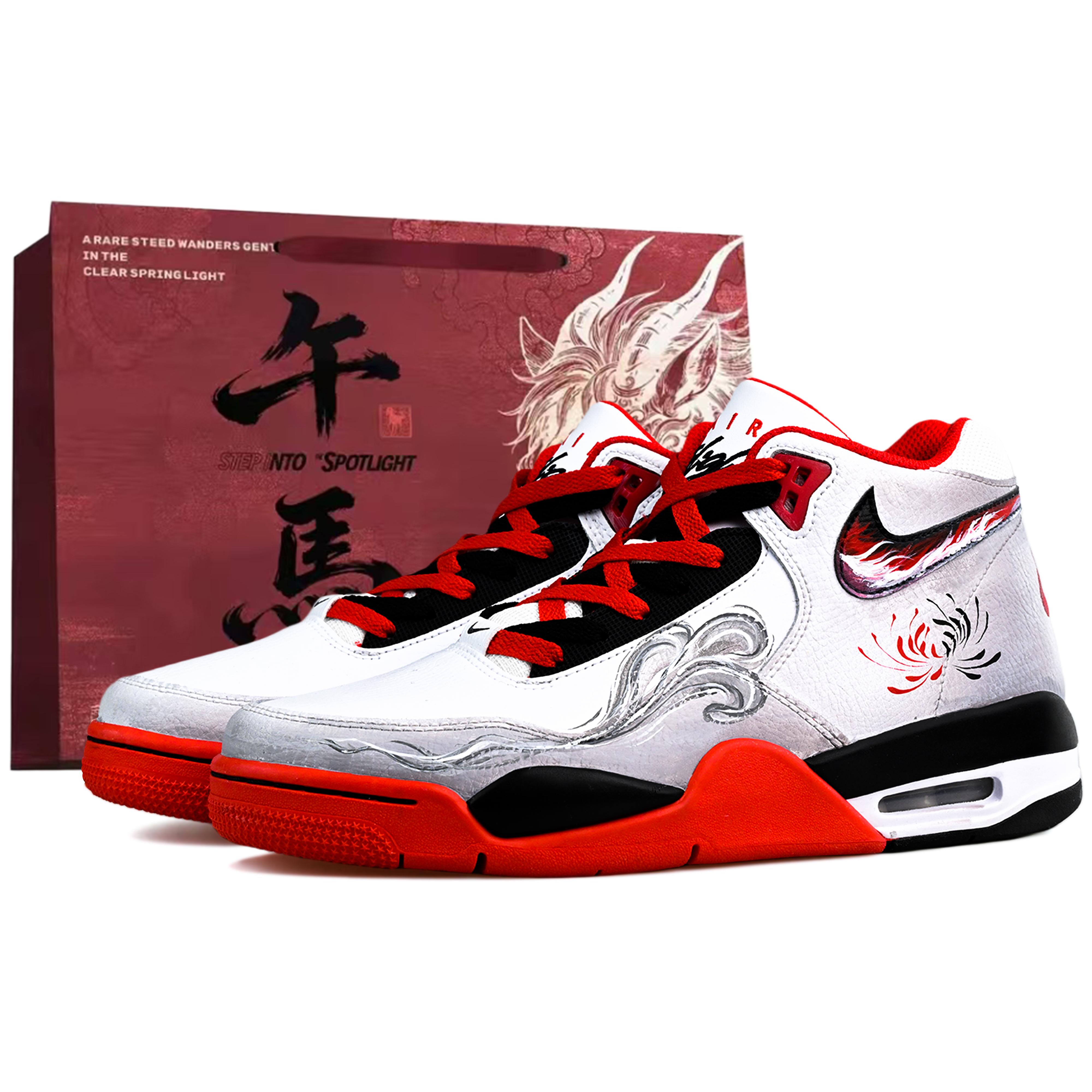 Nike Flight Legacy Abrasion Resistant Coverage Mid top Vintage Basketball Shoes Men s BQ4212-100(Team1599-BOX) 40
Nike Flight Legacy Abrasion Resistant Coverage Mid top Vintage Basketball Shoes Men s BQ4212-100(Team1599-BOX) 40