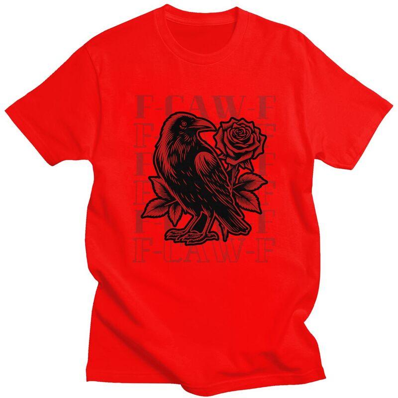 Men Funny FCawF Crow Black Bird T Shirt Streetwear Short Sleeves Pure Cotton Colthing Casual Creative Graphics Tees Shirt S
Men Funny FCawF Crow Black Bird T Shirt Streetwear Short Sleeves Pure Cotton Colthing Casual Creative Graphics Tees Shirt S
