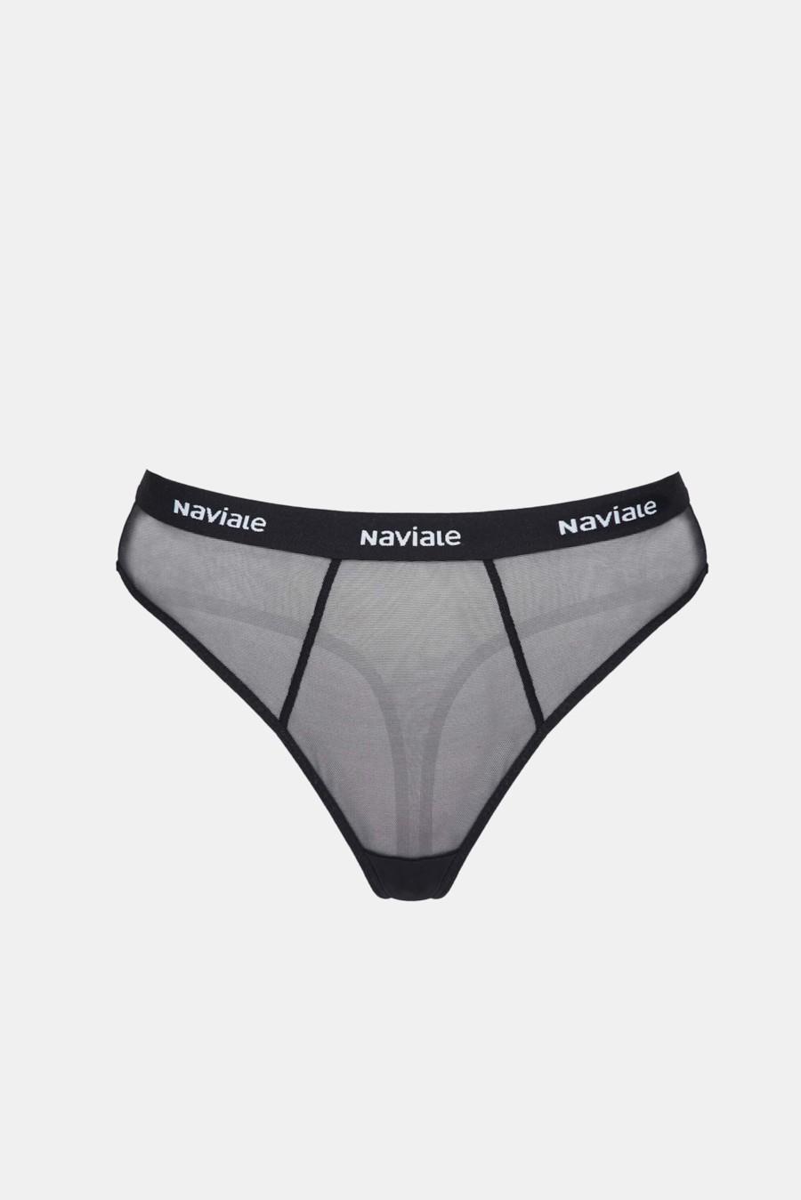 Трусики стрінг Naviale (90943) 2(S) прозорий колір чорний
Трусики стрінг Naviale (90943) 2(S) прозорий колір чорний