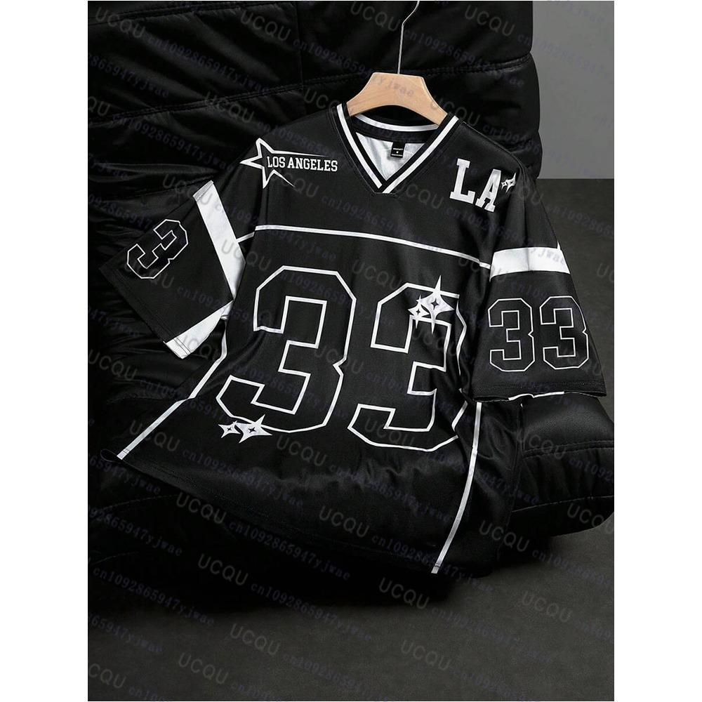 Лос-Анджелес №33 Футбольная майка Модная повседневная футболка с V-образным вырезом Спортивная футболка Оверсайз Мужская футболка Одежда Уличная одежда Футболка для родителей и детей S
Лос-Анджелес №33 Футбольная майка Модная повседневная футболка с V-образным вырезом Спортивная футболка Оверсайз Мужская футболка Одежда Уличная одежда Футболка для родителей и детей S