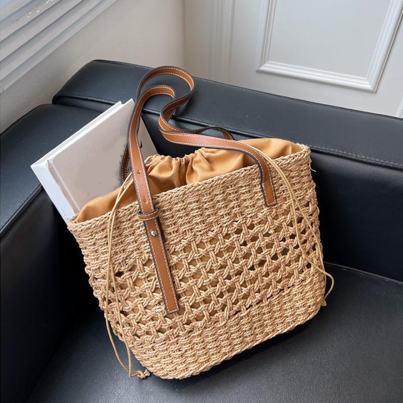 Designer Casual Rattan Wicker Tote Bag Large Capacity Woven Women s Summer Beach Straw Handbag Lady Travel Big Basket
Designer Casual Rattan Wicker Tote Bag Large Capacity Woven Women s Summer Beach Straw Handbag Lady Travel Big Basket