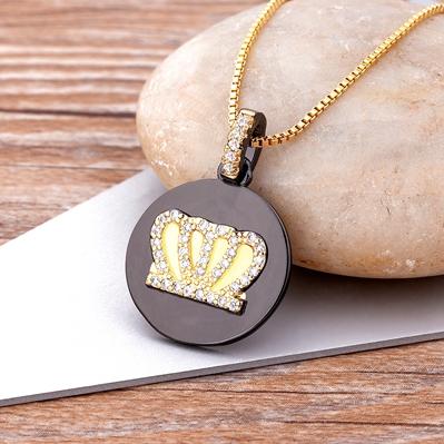 Nidin Classic Evil Eye Pendant For Women Party Jewelry Designer Inspired Rhinestones Gold Color Copper Zircon Chain Necklace
Nidin Classic Evil Eye Pendant For Women Party Jewelry Designer Inspired Rhinestones Gold Color Copper Zircon Chain Necklace