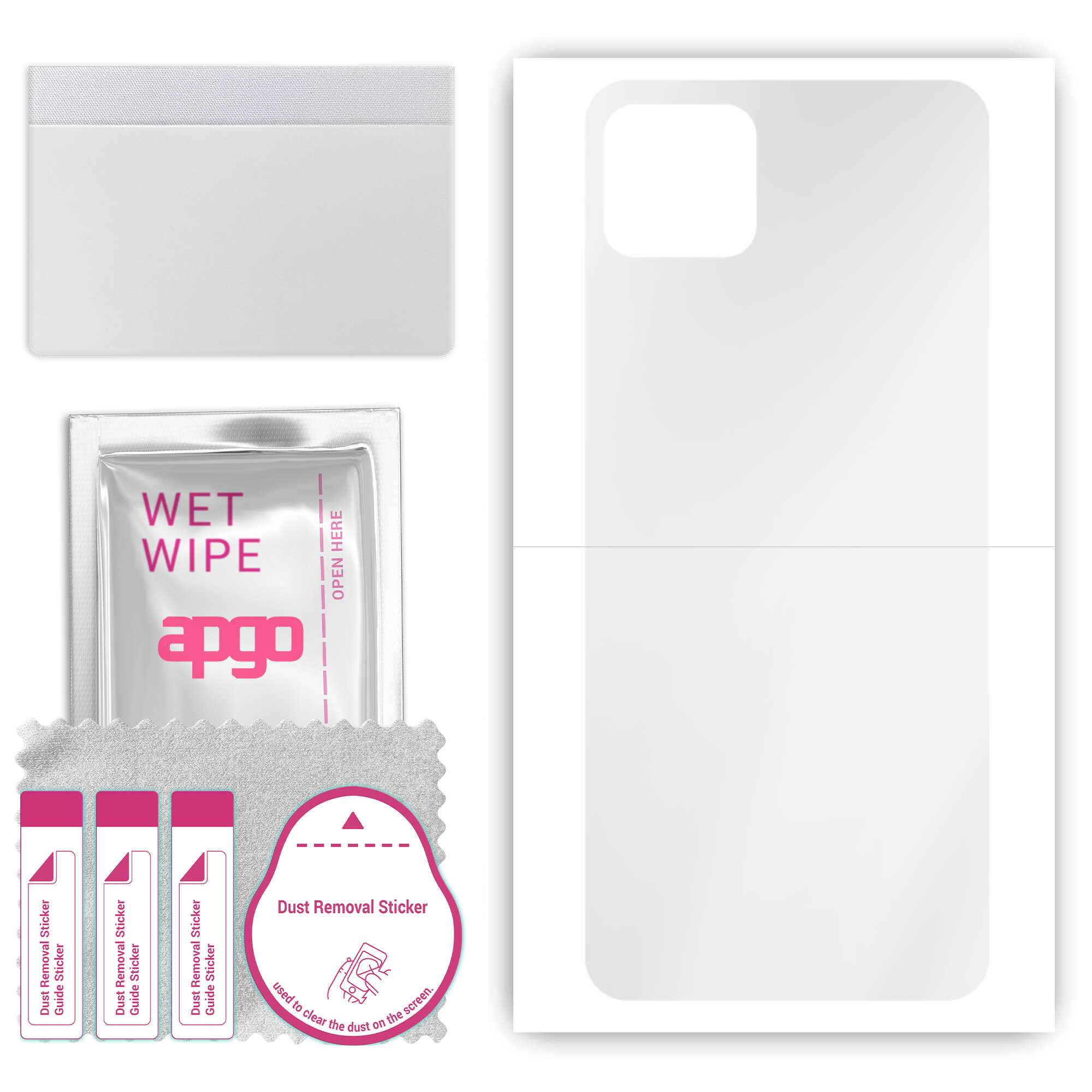 apgo Ultra Clear Protective Skin Sticker for the back compatible with Oppo A72N 5G, Wrap Film, Hydrogel Film, Flexible, Soft TPU with positioning laye
apgo Ultra Clear Protective Skin Sticker for the back compatible with Oppo A72N 5G, Wrap Film, Hydrogel Film, Flexible, Soft TPU with positioning laye