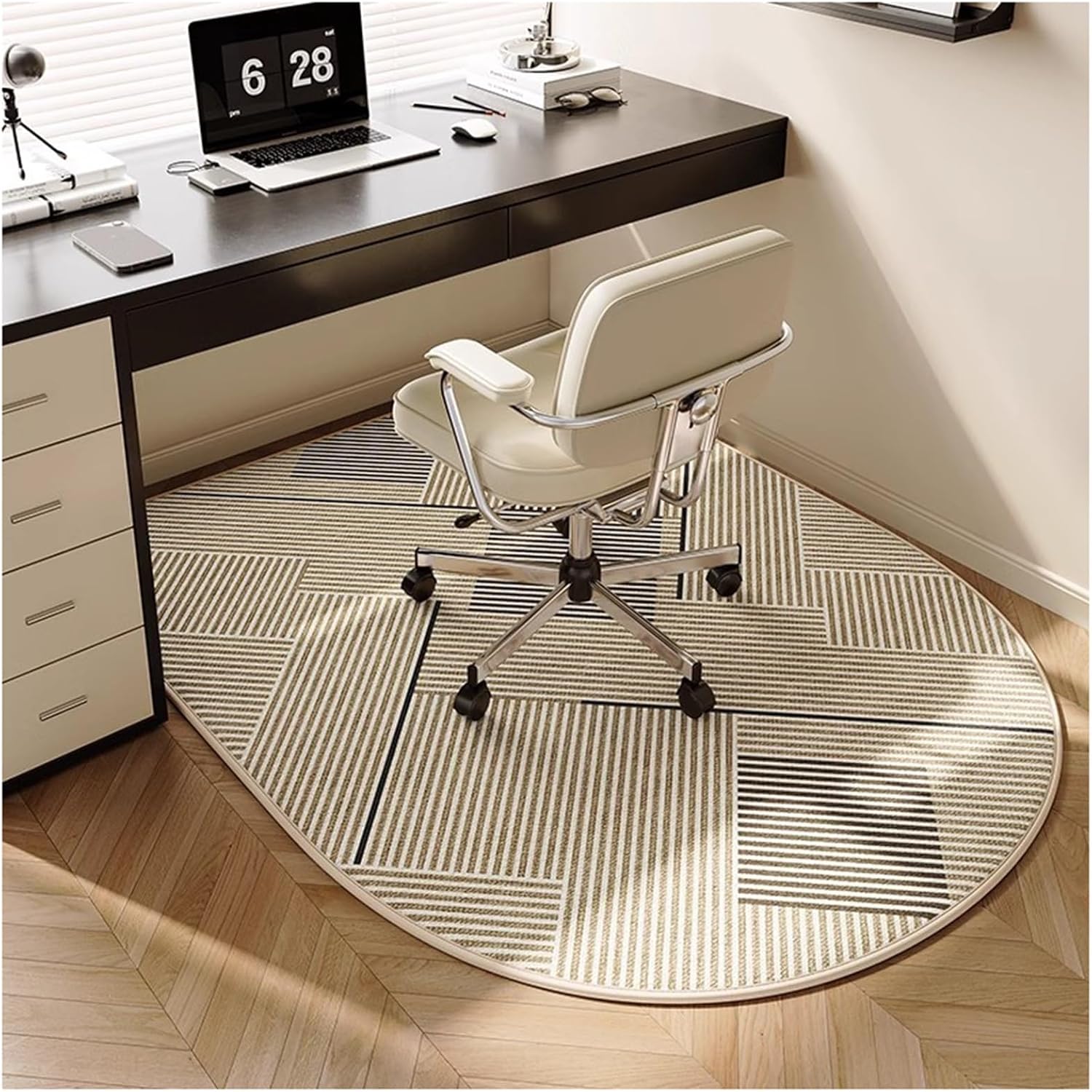 VIKAMA Office Computer Chair Floor Protector Mat Non-Slip Backed Carpet Soft Floor Mat Easy to Clean Rugs for Home Office Decor 40X120CM(1.3X3.9FT
VIKAMA Office Computer Chair Floor Protector Mat Non-Slip Backed Carpet Soft Floor Mat Easy to Clean Rugs for Home Office Decor 40X120CM(1.3X3.9FT