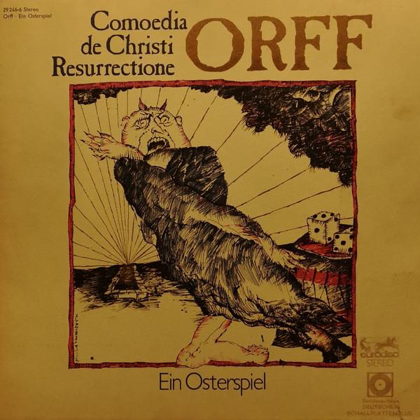 LP Record CARL ORFF Comoedia De Christi Resurrectione 292466 EURODISC Germany Classical Used
LP Record CARL ORFF Comoedia De Christi Resurrectione 292466 EURODISC Germany Classical Used