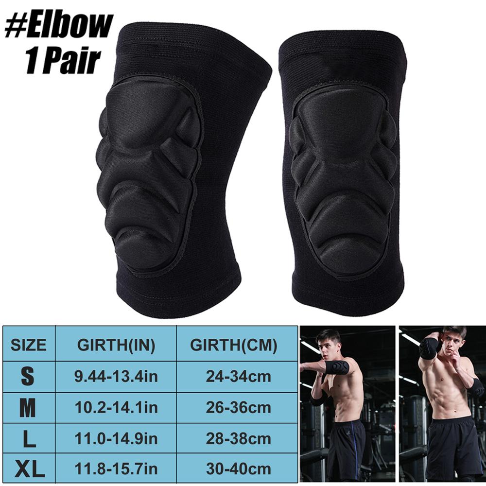 1Pair Knee Elbow Pads,Thick Sponge Collisioned Kneepads For Sports,Protective Knee Support Sleeve For Basketball Running Cycling S
1Pair Knee Elbow Pads,Thick Sponge Collisioned Kneepads For Sports,Protective Knee Support Sleeve For Basketball Running Cycling S