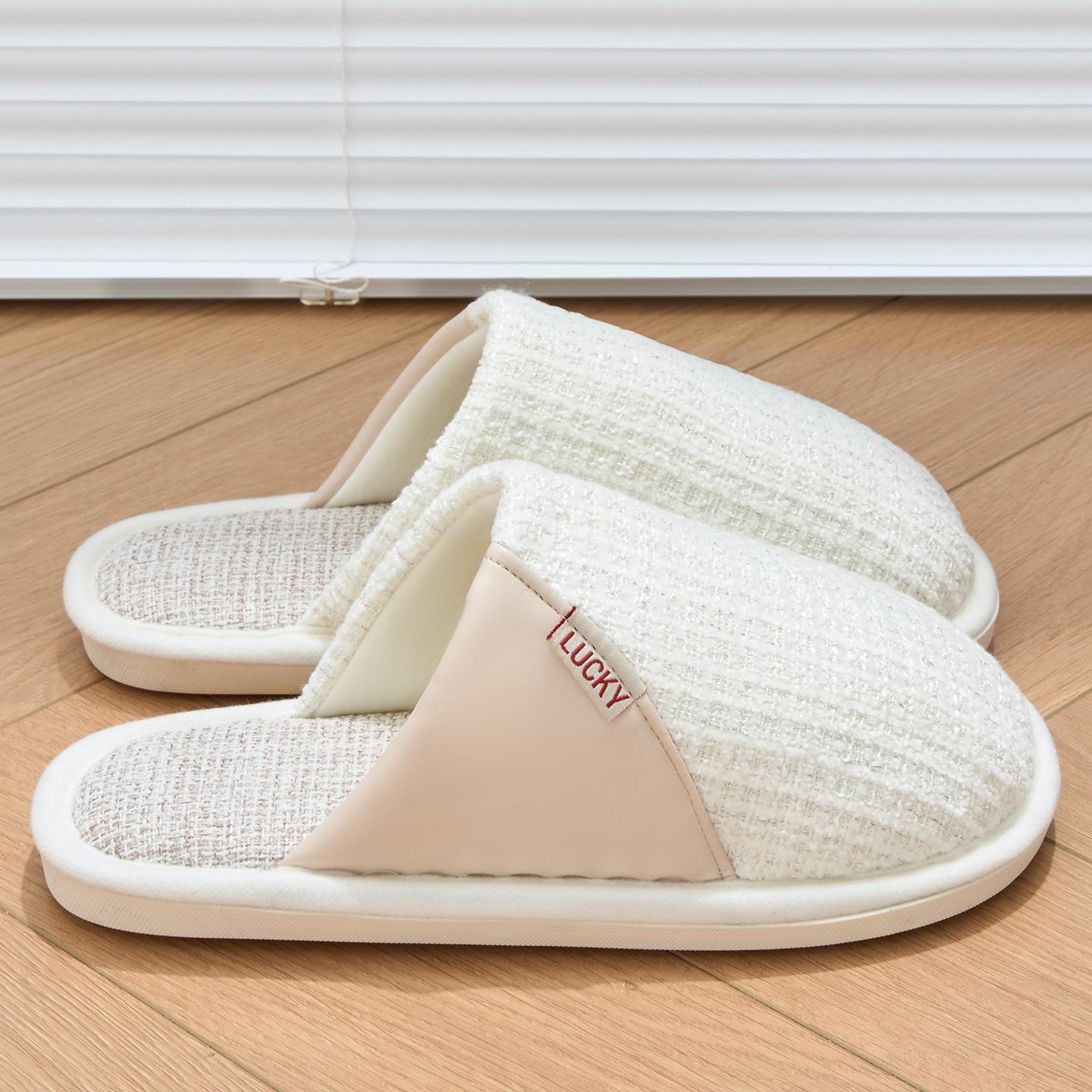 Winter Women Home Slippers Plush Warm Flat Slides Breathable Soft Non-slip Slippers Indoor Outdoor Men Casual Slippers 36-37 білий
Winter Women Home Slippers Plush Warm Flat Slides Breathable Soft Non-slip Slippers Indoor Outdoor Men Casual Slippers 36-37 білий