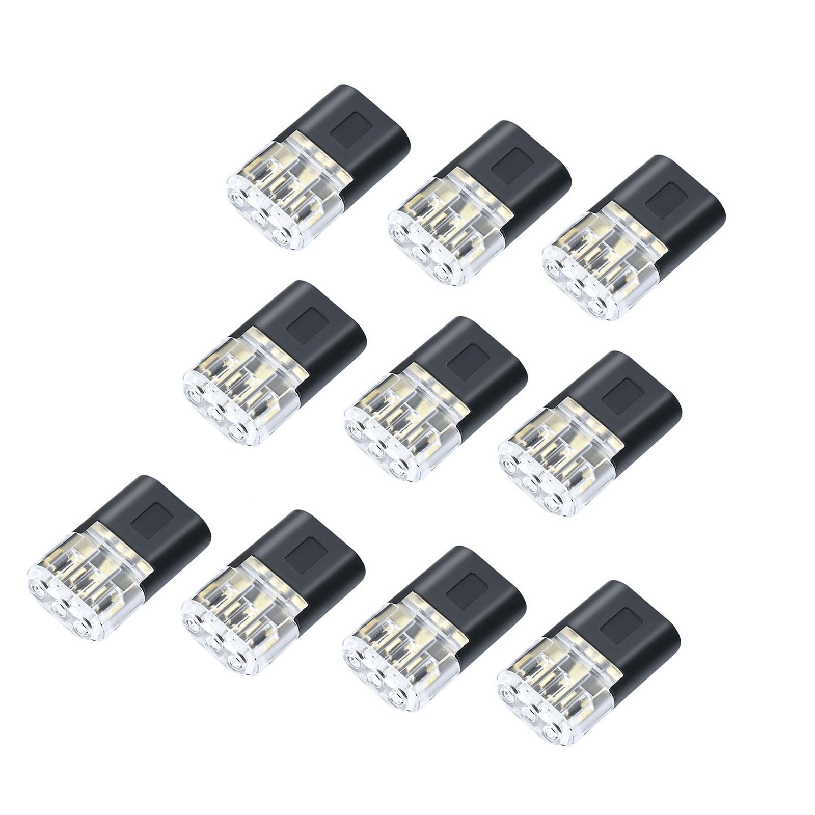 10pcs Locking Terminals Block for Secure Electrical Connection in Craft Projects and Home Repairs Tool Casual Use
10pcs Locking Terminals Block for Secure Electrical Connection in Craft Projects and Home Repairs Tool Casual Use