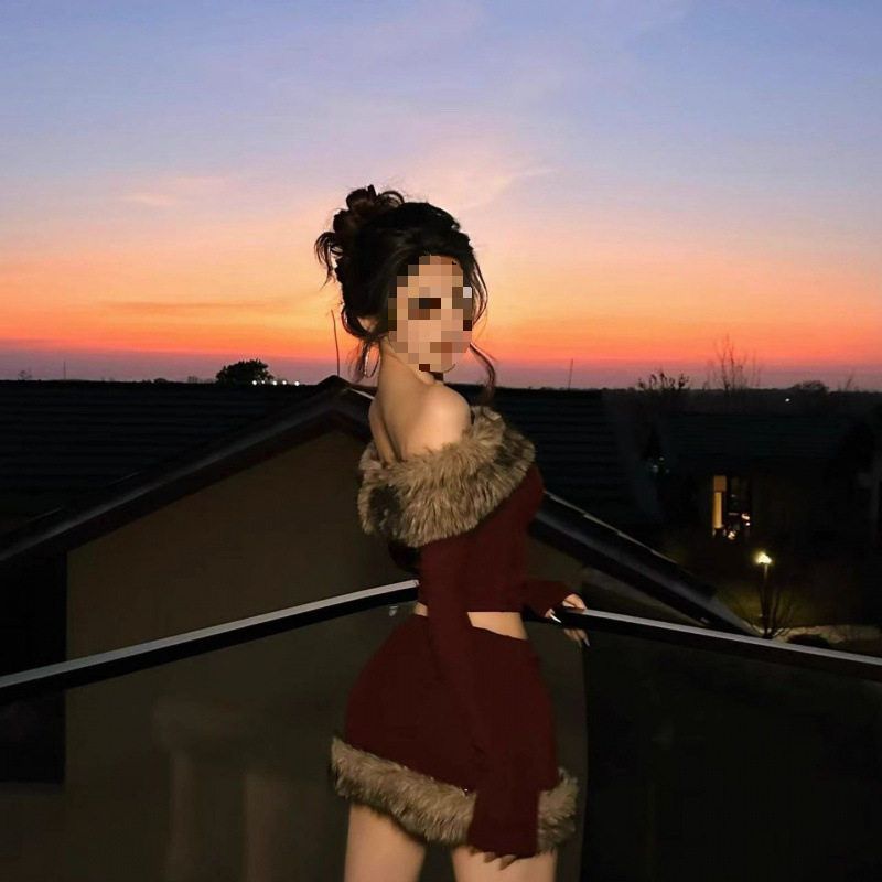 Hot Girl Style Knitted Suit 2025 Autumn and Winter New Style Terry Patchwork One-Shoulder Top High-Waisted Skirt Two-Piece Suit Red Skirt M
Hot Girl Style Knitted Suit 2025 Autumn and Winter New Style Terry Patchwork One-Shoulder Top High-Waisted Skirt Two-Piece Suit Red Skirt M