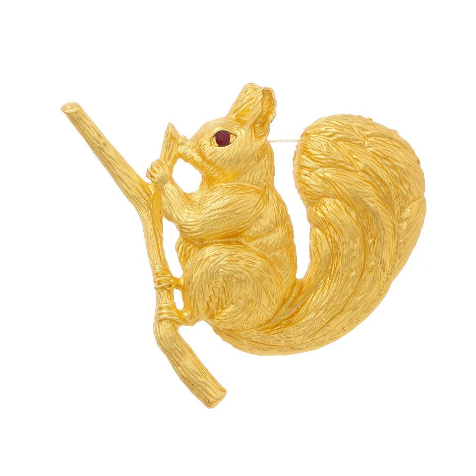 Креативная и милая новая булавка с имитацией животного для женского простого кардигана, антибликовая брошь с белкой, аксессуар золотой
Креативная и милая новая булавка с имитацией животного для женского простого кардигана, антибликовая брошь с белкой, аксессуар золотой