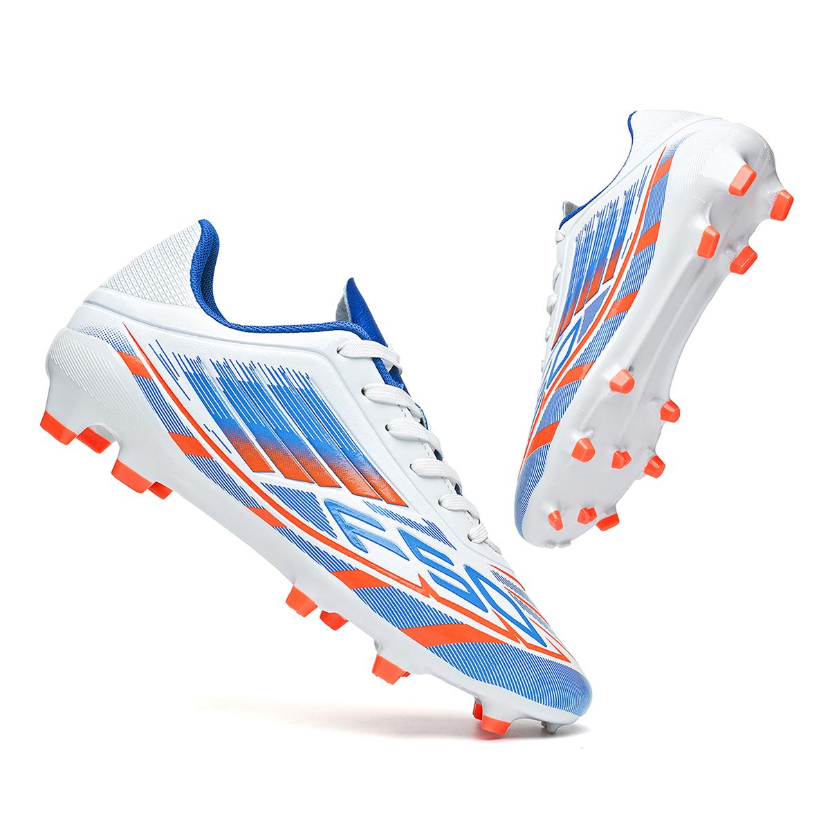 Breathable Football Shoes with FG/AG Studs Suitable for Training and Competition, All Season Universal Anti Slip Sports Shoes 45
Breathable Football Shoes with FG/AG Studs Suitable for Training and Competition, All Season Universal Anti Slip Sports Shoes 45