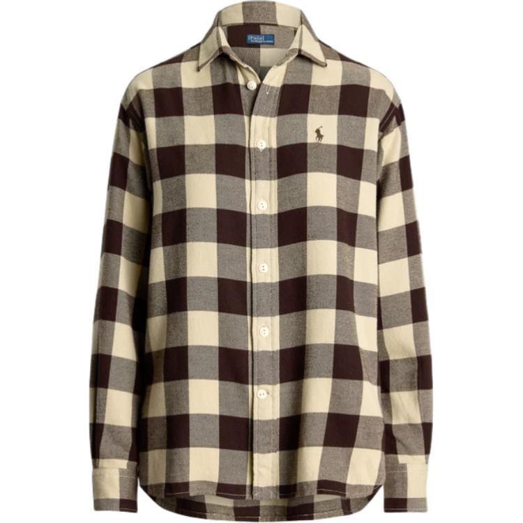 Polo Ralph Lauren Loose Check Long Sleeve Shirt Women tops Brown Yellow WMPOSHTNDN20264-200 S
Polo Ralph Lauren Loose Check Long Sleeve Shirt Women tops Brown Yellow WMPOSHTNDN20264-200 S