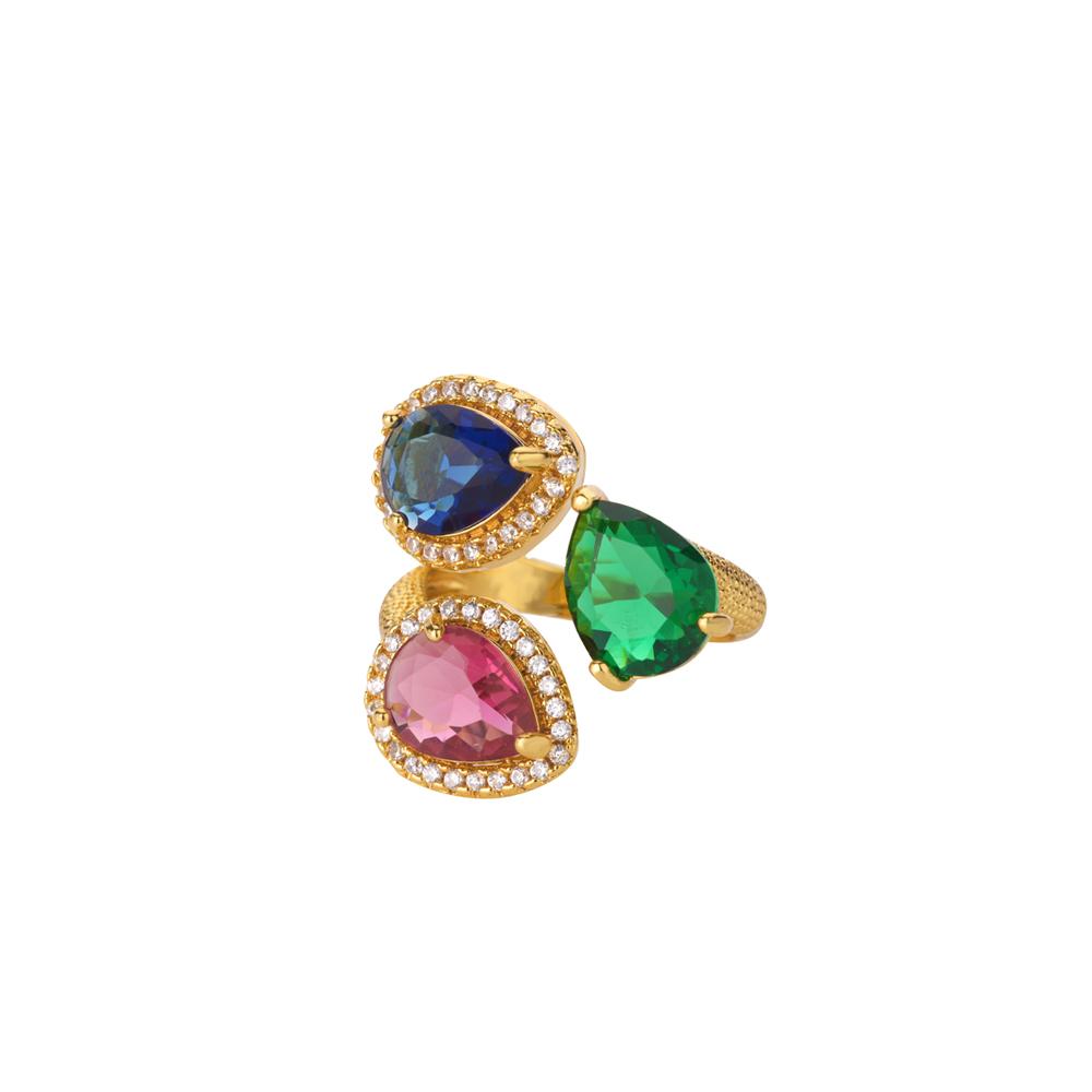 Vintage Rainbow Zircon Ring For Women Stainless Steel Gold Color Aesthetic Non-Fade Cuff Rings New Trend Wedding Zircon Gift
Vintage Rainbow Zircon Ring For Women Stainless Steel Gold Color Aesthetic Non-Fade Cuff Rings New Trend Wedding Zircon Gift
