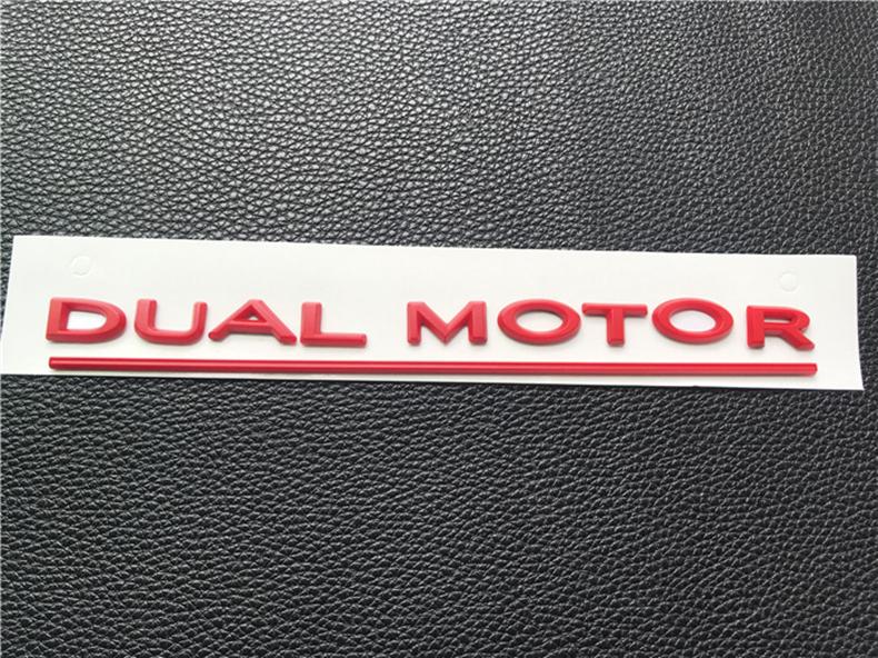 Tesla Car DUAL MOTOR Styling Sticker 3D Aluminum Tail Emblem Badge Body Decal For SpaceX Model 3 Y S X Y-Eur Highland Roadster червоний
Tesla Car DUAL MOTOR Styling Sticker 3D Aluminum Tail Emblem Badge Body Decal For SpaceX Model 3 Y S X Y-Eur Highland Roadster червоний